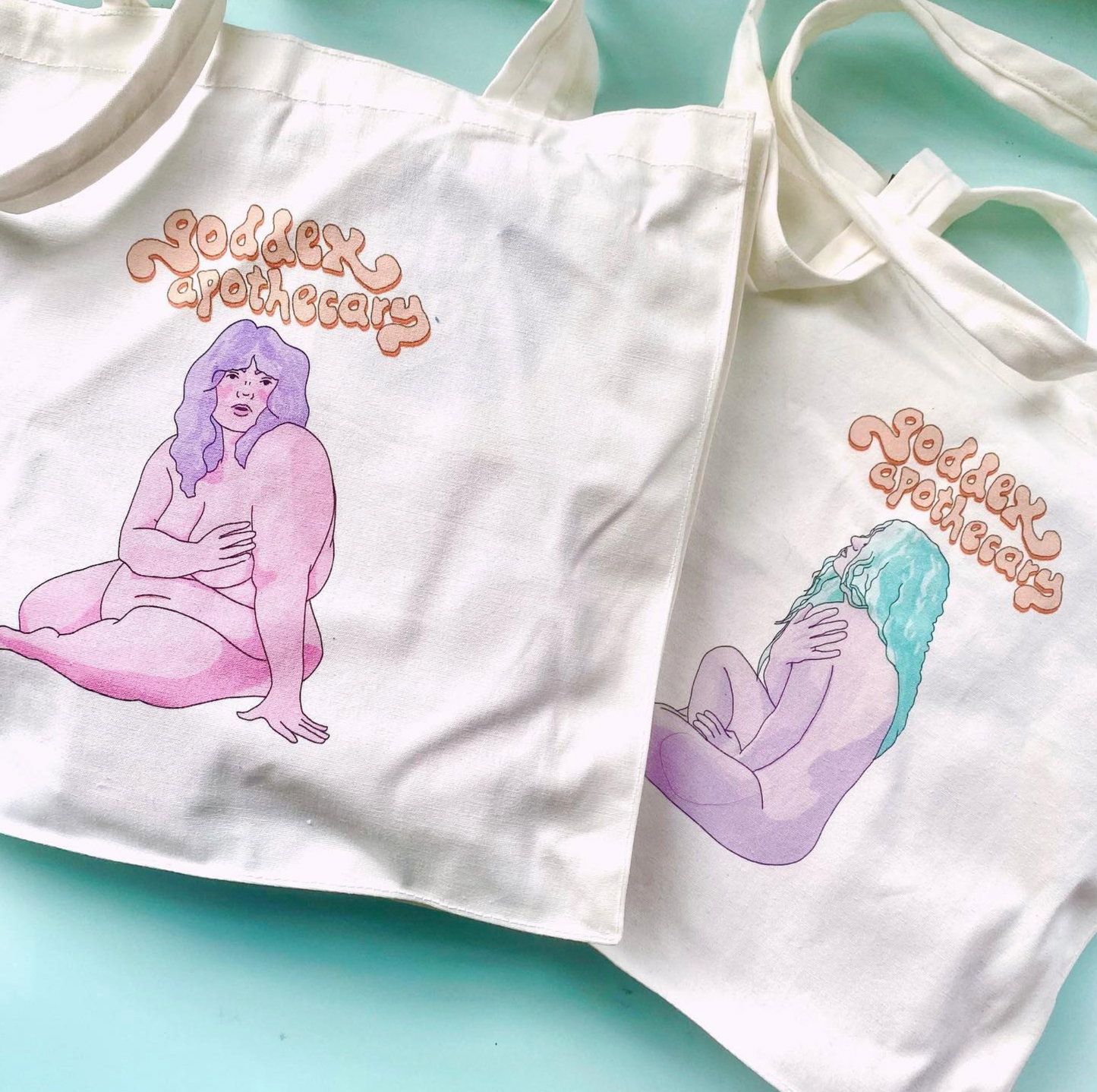 goddex apothecary cotton tote bag