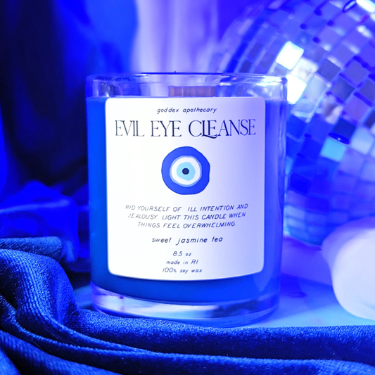 Evil Eye Cleanse | Sweet Jasmine Tea Soy Candle