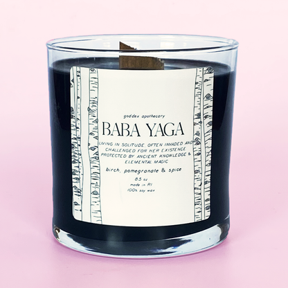 Baba Yaga | Birch & Pomegranate Soy Candle